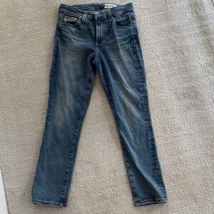 AG Mari Crop - high rise slim straight